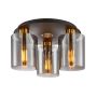 Italux Sardo SPL-5581-3SC-BRO-SG plafon sufitowy 3x40W/E27 IP20