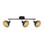 Italux Savio SPL-27357-3-BK-GD spot 3x40W/E14 IP20