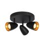 Italux Tino SPL-36748-3R-BK-GD spot 3x10W/GU10 IP20