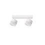 Light Prestige Kendal LP-6331/2WS TR/WH spot 2x7W/GX53 IP20