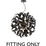 Dar Lighting Swash SWA1322-SP zawiesie 9x40w/g9   