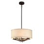 Elstead Lighting Taiko TAIKO-3P lampa wisząca 3x60W/E27  