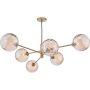 Dar Lighting Vignette VIG0645-11 lampa wisząca 6x40w/g9   ip20