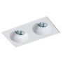 AZzardo HUGO AZ1739 downlight wpuszczany ramka 2x50W/GU10 IP20 