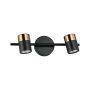 Italux Elice WL-58892-2-BK-BRO kinkiet 2x35W/GU10 IP20