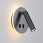 Italux Furla WL-53742-1-GR kinkiet 2x8W/LED 516lm 3000K IP20