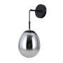 Italux Meolo WL-40825-1-BK kinkiet 1x40W/E14 IP20