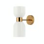 Italux Monza WL-57602-1-BRO kinkiet 2x40W/E27 IP20
