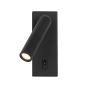 Italux Nova WL-46376-1-BK kinkiet 1x2.5W/LED 153lm 3000K IP20