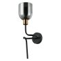Italux Servio WL-66892-1A-BK-SG kinkiet 1x40W/E14 IP20 