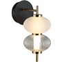 Italux Testa WL-84938-2-BK kinkiet 1x8W/LED 480lm 3000K IP20