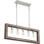 Quoizel Westerly QZS-WTY536BN lampa wisząca 5x60W/E27  