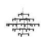 King Home ATOMIC GRANDE XCP9120-30.BLACK żyrandol 30x10W/G9  IP20