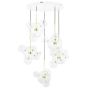 King Home CAPRI DISC MSE1501100554 lampa wisząca 10x7W/LED 3000K IP20