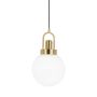 King Home NIPP XCP90523.GOLD lampa wisząca 1x40W/E27  IP20