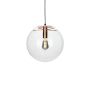 Kinghome Sandra XCP7538-20.COPPER lampa wisząca 1x40W/E27 IP20