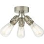 Dar Lighting Yao YAO0338 lampa sufitowa 3x60w/e27   ip20