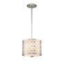 Elstead Lighting Ziggy ZIGGY-1P-S-LS lampa wiszaca 2x40W/E14  