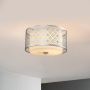 Elstead Lighting Ziggy ZIGGY-F-M-LS plafon 2x60W/E27  