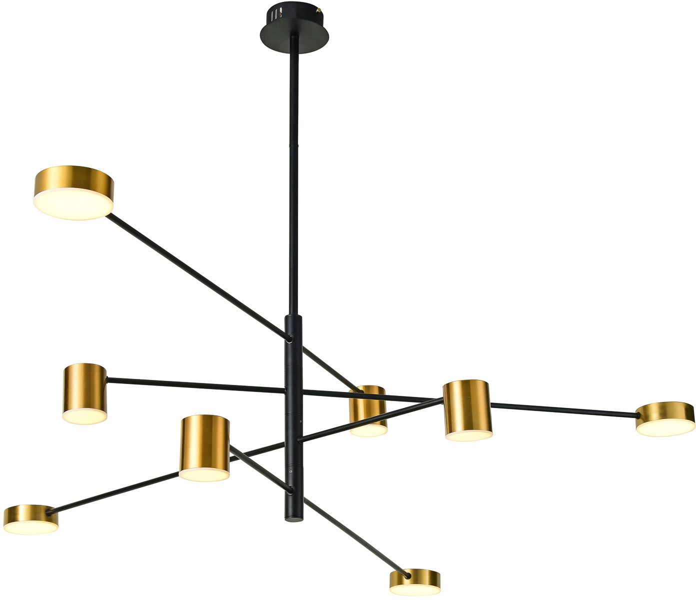 Italux-Remdal-PND-16374-8 BK+GD-ITXPND-16374-8BKGD
