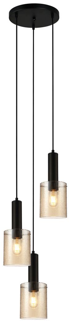 Italux-Sardo Rain-PND-5581-3A-BK+RNAMB-ITXPND-55813ABKRNAMB