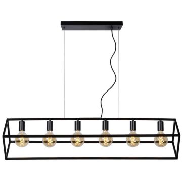 Lucide FABIAN 00425/06/30 lampa wisząca 6x40w/e27   ip20