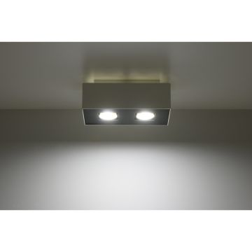 Sollux MONO SL.0067 plafon sufitowy 2x40W/GU10 