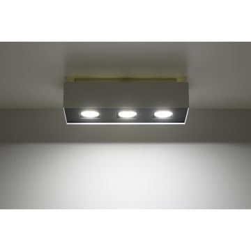 Sollux MONO SL.0068 plafon sufitowy 3x40W/GU10 