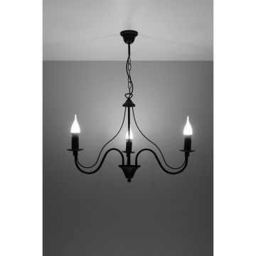 Sollux MINERWA SL.0217 żyrandol 3x40W/E14 