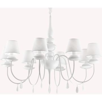 Ideal Lux BLANCHE 035574 żyrandol 8x40W/E14   ip20