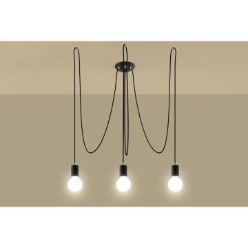 Sollux EDISON SL.0370 lampa wisząca 3x60W/E27 