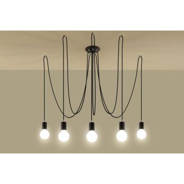 Sollux EDISON SL.0371 lampa wisząca 5x60W/E27 