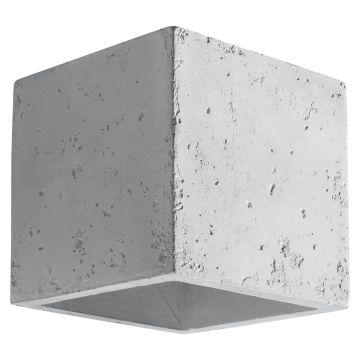 Kinkiet nowoczesny 1pł QUAD BETON SL.0487 Sollux