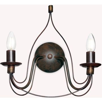 Ideal Lux CORTE 057200 kinkiet 2x40W/E14   ip20