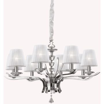 Ideal Lux PEGASO 059242 żyrandol 8x28W/E14   ip20