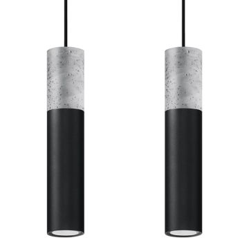 Sollux Borgio SL.0651 lampa wisząca 2x40W/GU10 IP20 