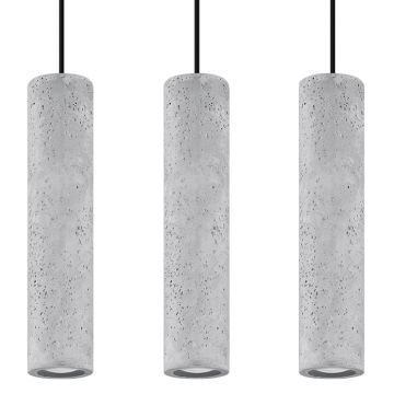Sollux Luvo SL.0655 lampa wisząca 3x40W/GU10 IP20 