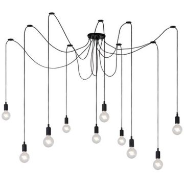 Lucide FIX 08408/10/30 lampa wisząca 10x60w/e27   ip20
