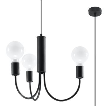 Sollux PICCOLO 3  SL.0856 Żyrandol 3x60W/E27  IP20