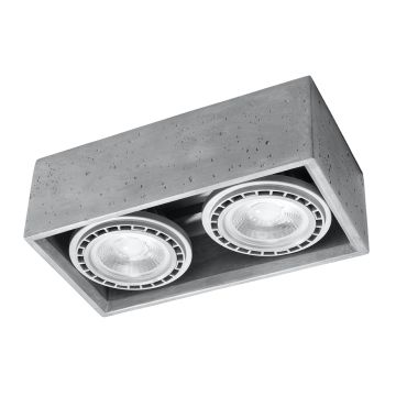 Sollux  QUATRO 2  SL.0884 downlight natynkowy 2x40W/GU10  IP20