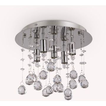 Ideal Lux MOONLIGHT 094649 lampa sufitowa 5x40W/G9   ip20