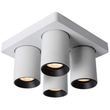 Lucide NIGEL 09929/20/31 spot 4x5w/gu10 320lm 2200k ip20