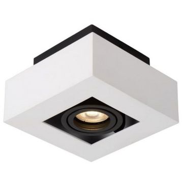 Lucide XIRAX 09119/06/31 downlight natynkowy 1x5w/gu10 320lm 2200k ip20