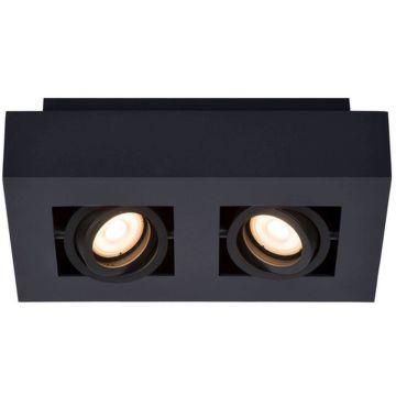 Lucide XIRAX 09119/11/30 downlight natynkowy 2x5w/gu10 320lm 2200k ip20