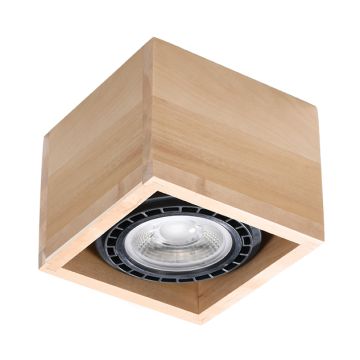 Sollux  QUATRO 1  SL.0915 plafon sufitowy 1x40W/GU10  IP20