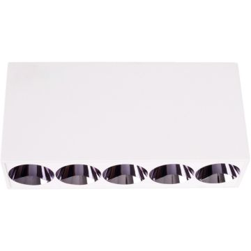 Maxlight X-LINE C0253 downlight natynkowy 5x8w/led 560lm 3000k ip20
