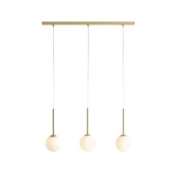 Aldex BOSSO 3 BRASS 1087E_40 lampa wisząca 3x10W/E14