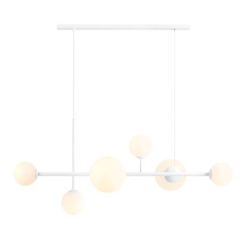 Aldex DIONE 6 WHITE 1092K_2 lampa wisząca 4x10W/E14 + 2x15W/E27