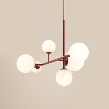 Aldex DIONE 1092K15 lampa wisząca 4x10W/E14|2x15W/E27 IP20
