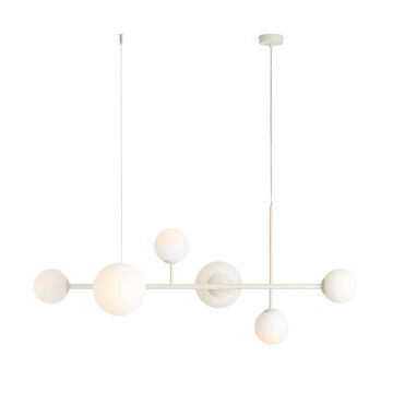 Aldex DIONE 6 CREAM 1092K9 lampa wisząca 4x10W/E14 + 2x15W/E27